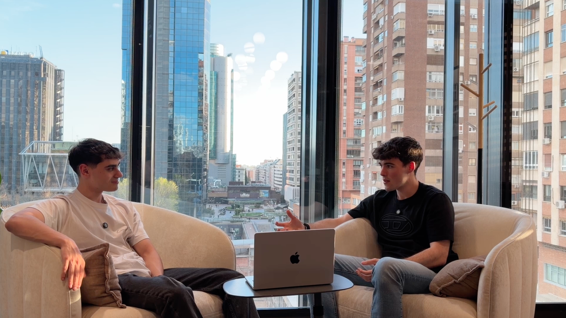 Abstract 3D digital wireframe grid representing artificial intelligence